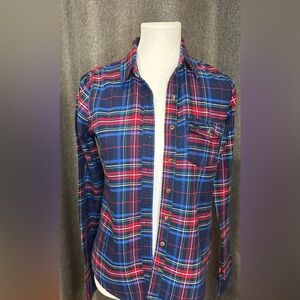 Abercrombie & Fitch Y2K Flannel Shirt Sz Medium